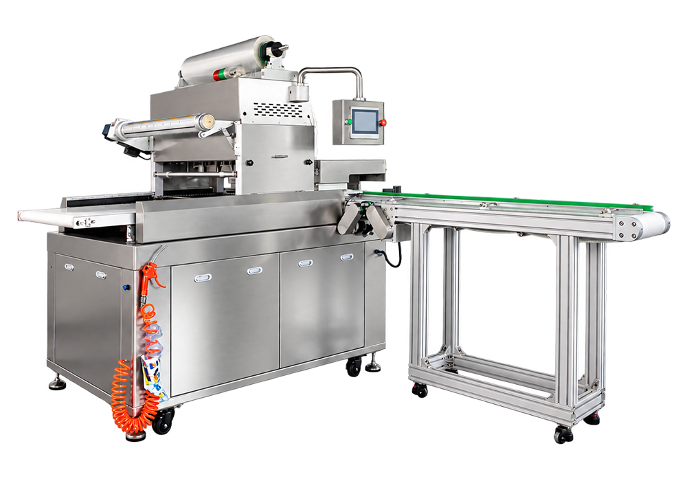 DJA 720G Economical Automatic MAP Tray Sealing Machine 1
