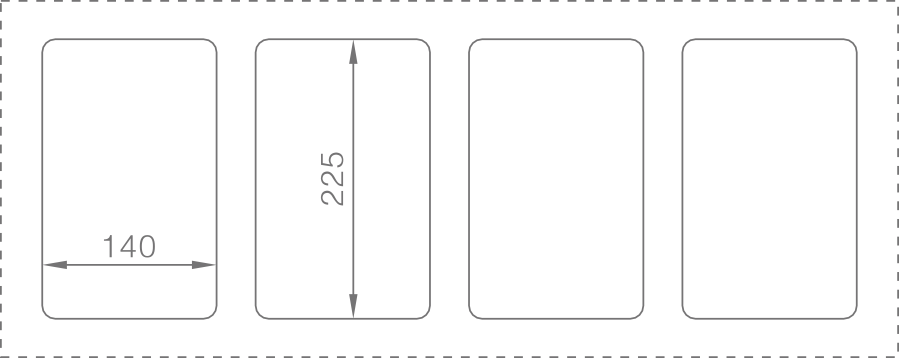 DJA 720G and DJA 720V Dimensions DJA 720G and DJA 720V Dimensions