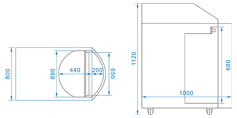 DZ 650L Dimensions DZ 650L Dimensions